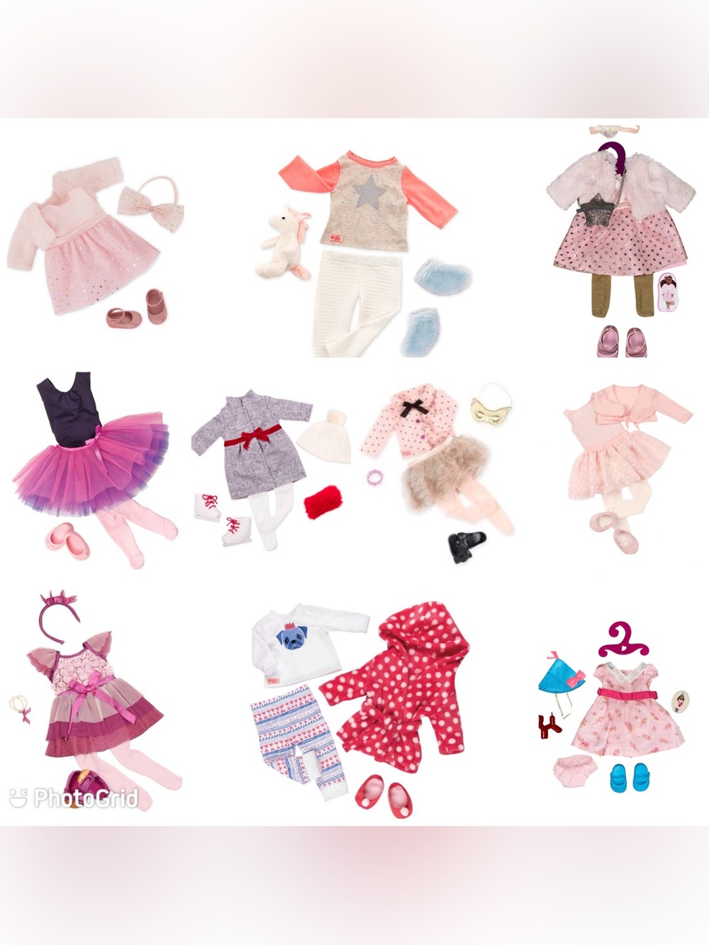 Our Generation 10 Outfit Sets!!! Fits 18" Dolls